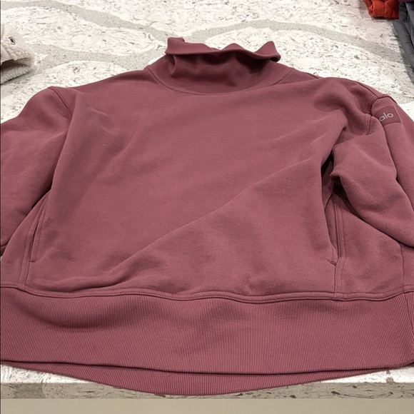 ALO hazy mock neck sweater - Picture 2 of 6